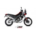 MIVV Slip-on, Speed Edge Titanium, Standard Exhaust For Aprilia Tuareg 660 2022-2023 MIVV Slip-on, Speed Edge Titanium, Standard Exhaust For Aprilia Tuareg 660 2022-2023