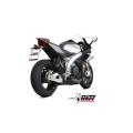 MIVV Slip-on, SR-1 Black Titanium, Standard Exhaust For Aprilia RSV4 / Tuono V4 1100 2021-2024 MIVV Slip-on, SR-1 Black Titanium, Standard Exhaust For Aprilia RSV4 / Tuono V4 1100 2021-2024