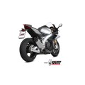 MIVV Slip-on, SR-1 Titanium, Standard Exhaust For Aprilia RSV4 / Tuono V4 1100 2021-2024 MIVV Slip-on, SR-1 Titanium, Standard Exhaust For Aprilia RSV4 / Tuono V4 1100 2021-2024