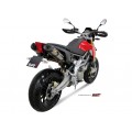 MIVV Sound Inox, 2 Slip-On, Under The Saddle Position Exhaust For Aprilia Dorsoduro 750 2008-2020 MIVV Sound Inox, 2 Slip-On, Under The Saddle Position Exhaust For Aprilia Dorsoduro 750 2008-2020