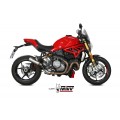 MIVV Carbon heatshield For Mivv Exhausts For Aprilia Tuareg 660, Ducati Monster 821 / 1200, Honda XL750 Transalp, and Husqvarna Norden 901 MIVV Carbon heatshield For Mivv Exhausts For Aprilia Tuareg 660, Ducati Monster 821 / 1200, Honda XL750 Transalp, and Husqvarna Norden 901