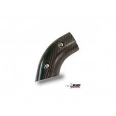 MIVV Carbon heatshield (compatible with all M.013) Exhaust For Moto Guzzi V85 TT 2019-2022