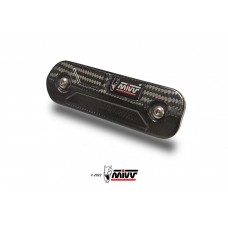 MIVV Carbon Heat Shield Cover (no-kat) For Aprilia Tuareg 660 2022-2023