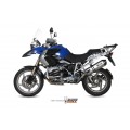 MIVV Slip-on, Speed Edge Stainless Steel, Standard Exhaust For BMW R 1200 GS / Adventure 2004-2007 MIVV Slip-on, Speed Edge Stainless Steel, Standard Exhaust For BMW R 1200 GS / Adventure 2004-2007