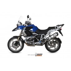 MIVV Slip-on, Speed Edge Stainless Steel, Standard Exhaust For BMW R 1200 GS / Adventure 2004-2007