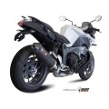 MIVV Slip-on, Oval Carbon, Standard Exhaust For BMW K 1300 R / S 2009-2016 MIVV Slip-on, Oval Carbon, Standard Exhaust For BMW K 1300 R / S 2009-2016