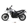 MIVV Slip-on, Oval Titan, Standard Exhaust For BMW F 700 GS 2012-2017 MIVV Slip-on, Oval Titan, Standard Exhaust For BMW F 700 GS 2012-2017