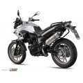 MIVV Slip-on, Oval Titan, Standard Exhaust For BMW F 700 GS 2012-2017 MIVV Slip-on, Oval Titan, Standard Exhaust For BMW F 700 GS 2012-2017