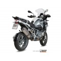 MIVV Slip-on, Speed Edge Titan, Standard Exhaust For BMW R 1200 GS / Adventure 2013-2018 MIVV Slip-on, Speed Edge Titan, Standard Exhaust For BMW R 1200 GS / Adventure 2013-2018