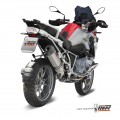MIVV Slip-on, Oval Titan, Standard Exhaust For BMW R 1200 GS / Adventure 2013-2018 MIVV Slip-on, Oval Titan, Standard Exhaust For BMW R 1200 GS / Adventure 2013-2018
