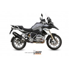 MIVV Slip-on, Speed Edge Black, Standard Exhaust For BMW R 1200 GS / Adventure 2013-2018