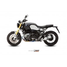 MIVV Slip-on, Speed Edge Stainless Steel, Standard Exhaust For BMW R NINE T 14-21 MIVV Slip-on, Speed Edge Stainless Steel, Standard Exhaust For BMW R NINE T 14-21