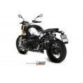 MIVV Slip-on, X-cone Black, Alto/High up Exhaust For BMW R NINE T 2014-2021