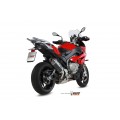 MIVV Slip-on, Speed Edge Black, Alto/High up Exhaust For BMW S 1000 XR 2015-2019 MIVV Slip-on, Speed Edge Black, Alto/High up Exhaust For BMW S 1000 XR 2015-2019