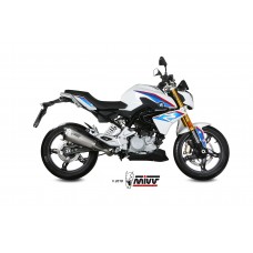 MIVV Full System 1X1, Delta Race Stainless Steel, Standard Exhaust For BMW G310 R 2018-2021