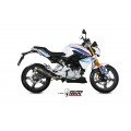 MIVV Full System 1X1, GPpro Black, Standard Exhaust For BMW G310 R 2018-2021