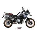 MIVV Slip-on, Delta Race Black, Standard Exhaust For BMW F 750 GS / F 850 GS 2018-2021 MIVV Slip-on, Delta Race Black, Standard Exhaust For BMW F 750 GS / F 850 GS 2018-2021