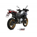 MIVV Slip-on, Delta Race Black, Standard Exhaust For BMW F 750 GS / F 850 GS 2018-2021 MIVV Slip-on, Delta Race Black, Standard Exhaust For BMW F 750 GS / F 850 GS 2018-2021