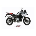 MIVV Slip-on, Delta Race Stainless Steel, Standard Exhaust For BMW F 750 GS / F 850 GS 2018-2021