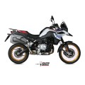 MIVV Slip-on, Delta Race Stainless Steel, Standard Exhaust For BMW F 750 GS / F 850 GS 2018-2021