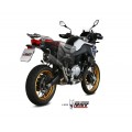 MIVV Slip-on, Delta Race Stainless Steel, Standard Exhaust For BMW F 750 GS / F 850 GS 2018-2021