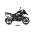 MIVV Slip-on, Oval Titan, Standard Exhaust For BMW R 1250 GS / Adventure 2019-2021 MIVV Slip-on, Oval Titan, Standard Exhaust For BMW R 1250 GS / Adventure 2019-2021