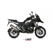 MIVV Slip-on, Oval Titan, Standard Exhaust For BMW R 1250 GS / Adventure 2019-2021