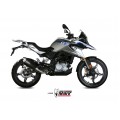 MIVV Full System 1X1, Delta Race Black, Standard Exhaust For BMW G310 GS 2017-2021