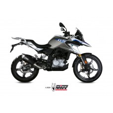 MIVV Full System 1X1, Delta Race Black, Standard Exhaust For BMW G310 GS 2017-2021