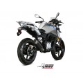 MIVV Full System 1X1, GPpro Black, Standard Exhaust For BMW G310 GS 2017-2021