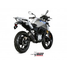 MIVV Full System 1X1, GPpro Black, Standard Exhaust For BMW G310 GS 2017-2021 MIVV Full System 1X1, GPpro Black, Standard Exhaust For BMW G310 GS 2017-2021