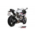 MIVV Slip-on, X-M1 Titan, Standard Exhaust For BMW S 1000 RR 2019-2021 MIVV Slip-on, X-M1 Titan, Standard Exhaust For BMW S 1000 RR 2019-2021
