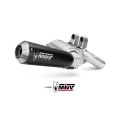 MIVV Slip-on, X-M1 Black, Standard Exhaust For BMW F 900 XR 2020-2021 MIVV Slip-on, X-M1 Black, Standard Exhaust For BMW F 900 XR 2020-2021