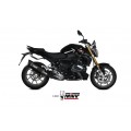 MIVV Slip-on, SR-1 Black Titanium, Standard Exhaust For BMW R1250R/RS 2021-2023 MIVV Slip-on, SR-1 Black Titanium, Standard Exhaust For BMW R1250R/RS 2021-2023
