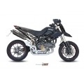MIVV Slip-on, Suono Black, Standard Exhaust For Ducati Hypermotard 1100 07-09, Hypermotard 1100 Evo 10-12 MIVV Slip-on, Suono Black, Standard Exhaust For Ducati Hypermotard 1100 07-09, Hypermotard 1100 Evo 10-12