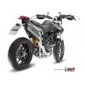 MIVV Slip-on, Suono Black, Standard Exhaust For Ducati Hypermotard 1100 07-09, Hypermotard 1100 Evo 10-12 MIVV Slip-on, Suono Black, Standard Exhaust For Ducati Hypermotard 1100 07-09, Hypermotard 1100 Evo 10-12