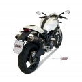 MIVV 2 Slip-on, GP Carbon, Standard Exhaust For Ducati Monster 696 2008-2014