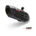 MIVV 2 Slip-on, Suono Black, Standard Exhaust For Ducati Monster 795 12-14, Monster 796 10-14, Monster 1100 08-10