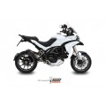 MIVV Slip-on, Suono Black, Standard Exhaust For Ducati Multistrada 1200 2010-2014 MIVV Slip-on, Suono Black, Standard Exhaust For Ducati Multistrada 1200 2010-2014