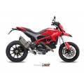 MIVV Slip-on, Suono Stainless Steel, Standard Exhaust For Ducati Hypermotard 821/Hyperstrada 821 2013-2015 MIVV Slip-on, Suono Stainless Steel, Standard Exhaust For Ducati Hypermotard 821/Hyperstrada 821 2013-2015