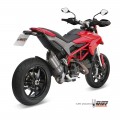MIVV Slip-on, Suono Stainless Steel, Standard Exhaust For Ducati Hypermotard 821/Hyperstrada 821 2013-2015 MIVV Slip-on, Suono Stainless Steel, Standard Exhaust For Ducati Hypermotard 821/Hyperstrada 821 2013-2015