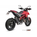 MIVV Slip-on, Suono Black, Standard Exhaust For Ducati Hypermotard 821/Hyperstrada 821 2013-2015 MIVV Slip-on, Suono Black, Standard Exhaust For Ducati Hypermotard 821/Hyperstrada 821 2013-2015