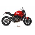 MIVV Slip-on, MK3 Black, Standard Exhaust For Ducati Monster 821 14-17, Monster 1200 / S 14-16 MIVV Slip-on, MK3 Black, Standard Exhaust For Ducati Monster 821 14-17, Monster 1200 / S 14-16