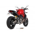 MIVV Slip-on, MK3 Black, Standard Exhaust For Ducati Monster 821 14-17, Monster 1200 / S 14-16 MIVV Slip-on, MK3 Black, Standard Exhaust For Ducati Monster 821 14-17, Monster 1200 / S 14-16