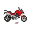 MIVV Slip-on, Delta Race Black, Standard Exhaust For Ducati Multistrada 1200 15-17, Multistrada 1260 18-20 MIVV Slip-on, Delta Race Black, Standard Exhaust For Ducati Multistrada 1200 15-17, Multistrada 1260 18-20