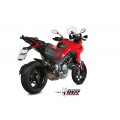 MIVV Slip-on, Delta Race Black, Standard Exhaust For Ducati Multistrada 1200 15-17, Multistrada 1260 18-20 MIVV Slip-on, Delta Race Black, Standard Exhaust For Ducati Multistrada 1200 15-17, Multistrada 1260 18-20
