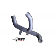 MIVV No-kat pipe Exhaust For Ducati Multistrada 1200/1260 Enduro 2016-2021