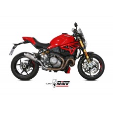 MIVV Slip-on, GPpro Titan, Standard Exhaust For Ducati Monster 821 18-20, Monster 1200 17-21