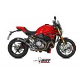 MIVV Slip-on, GPpro Black, Standard Exhaust For Ducati Monster 821 18-20, Monster 1200 17-21 MIVV Slip-on, GPpro Black, Standard Exhaust For Ducati Monster 821 18-20, Monster 1200 17-21