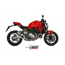 MIVV 2 Slip-on, MK3 Stainless Steel, Standard Exhaust For Ducati Monster 821 18-20, Monster 1200 17-21 MIVV 2 Slip-on, MK3 Stainless Steel, Standard Exhaust For Ducati Monster 821 18-20, Monster 1200 17-21